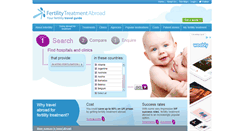 Desktop Screenshot of fertility.treatmentabroad.com